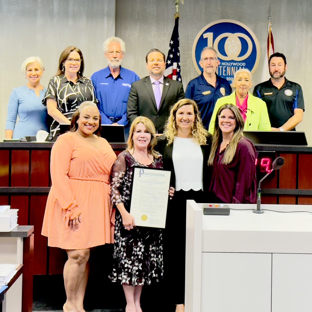 Cadenza Center for Psychotherapy and the Arts Honored by City of Hollywood on 25th Anniversary