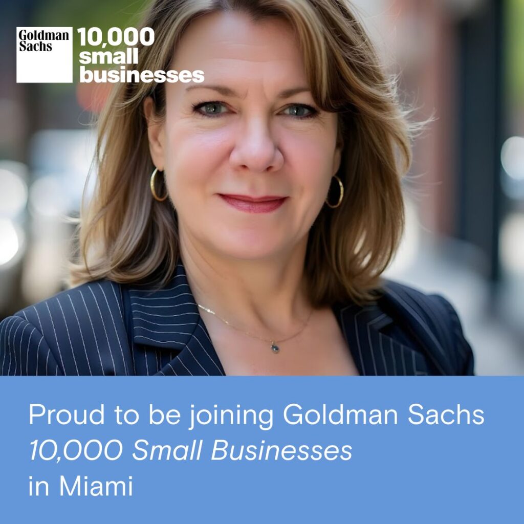 Cadenza Center Accepted into Goldman Sachs 10,000 Small Businesses Program at Miami Dade College