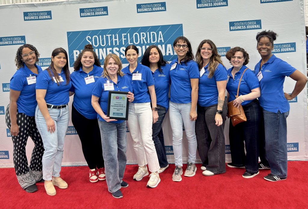 Cadenza Center for Psychotherapy and the Arts Named a 2026 Top Workplace by  South Florida Business Journal