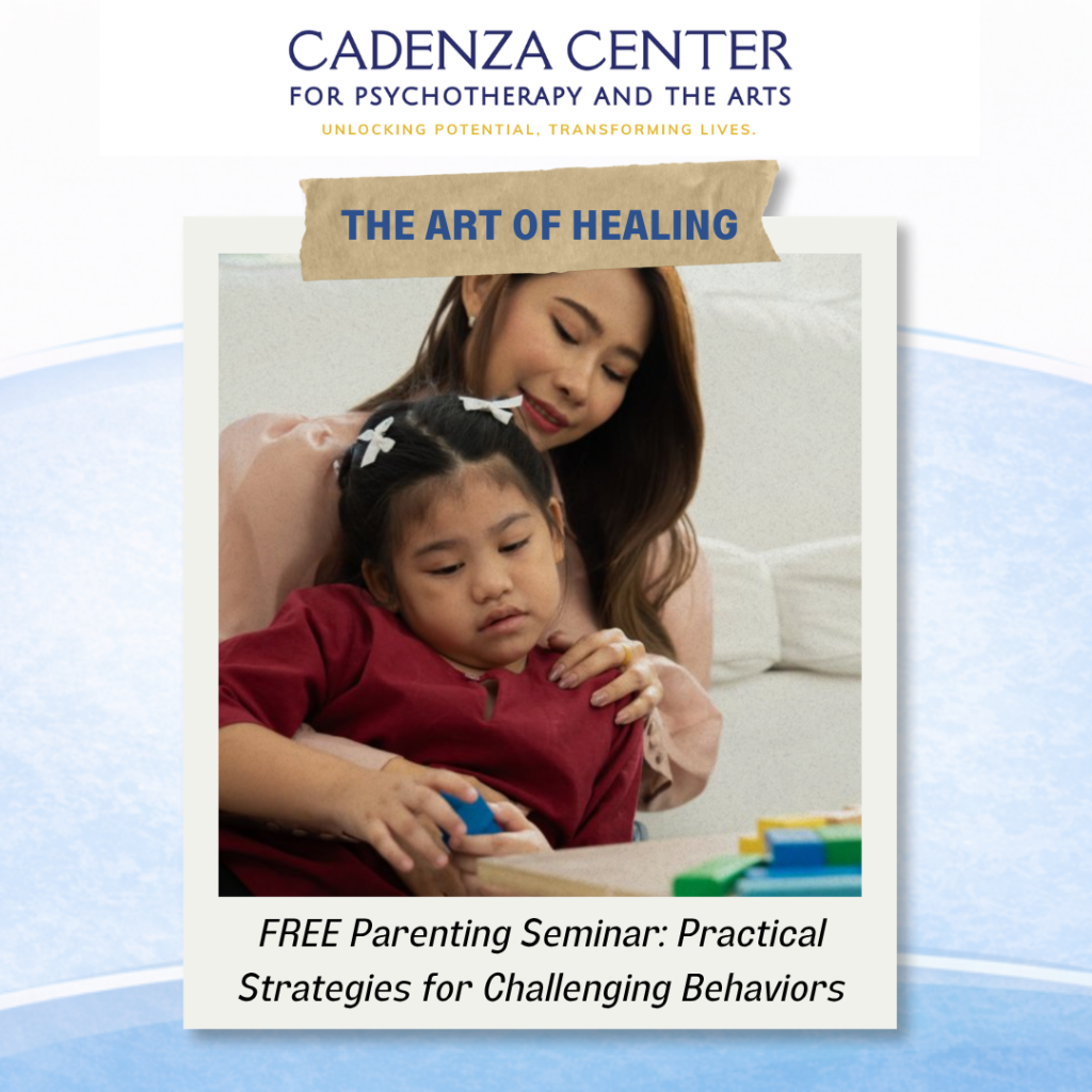 September 29, 2026 –  FREE Parenting Seminar: Practical Strategies for Challenging Behaviors